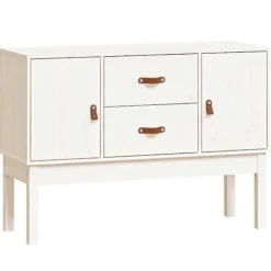 vidaXL Byråer>Skåp 110x40x78 cm massiv furu