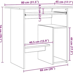 vidaXL Kontorsmöbler><noscript><img width=