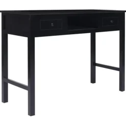 vidaXL Kontorsmöbler>Skrivbord 108x45x76 cm massivt kejsarträ