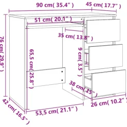 vidaXL Kontorsmöbler><noscript><img width=