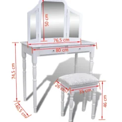 vidaXL Sminkbord><noscript><img width=