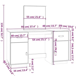 vidaXL Sminkbord><noscript><img width=