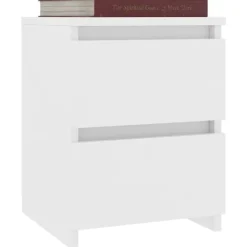 vidaXL Sängar>Sängbord 2 st 30x30x40 cm konstruerat trä