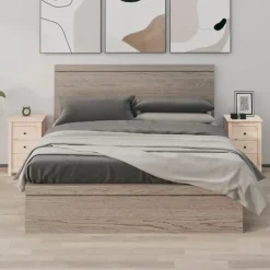 vidaXL Sängar>Sängbord 2 st 40x35x61,5 cm massiv furu