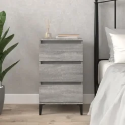 vidaXL Sängar>Sängbord sonoma 40x35x70 cm konstruerat trä