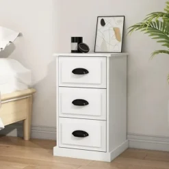 vidaXL Sängar>Sängbord 39x39x67 cm konstruerat trä