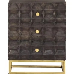 vidaXL Sängar>Sängbord 40x30x50 cm massivt mangoträ