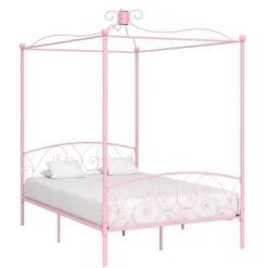vidaXL Sängar>Sänghimmel utan madrass metall 120x200 cm