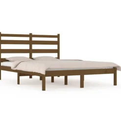 vidaXL Sängar>Sängram honungs massiv furu 140x200 cm