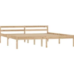 vidaXL Sängar>Sängram massiv furu 160x200 cm