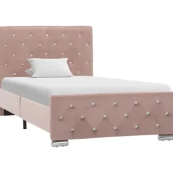 vidaXL Sängar>Sängram sammet 90x200 cm