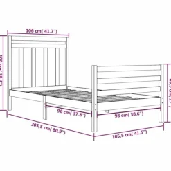 vidaXL Sängar><noscript><img width=