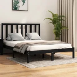 vidaXL Sängar>Sängram massiv furu 120x200 cm