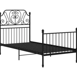vidaXL Sängar>Sängram utan madrass metall 90x200 cm