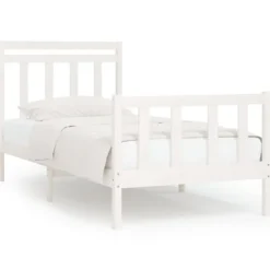 vidaXL Sängar>Sängram massiv furu 100x200 cm