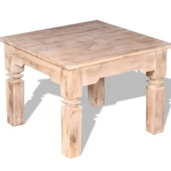 vidaXL Soffbord>Soffbord akaciaträ 60x60x45 cm