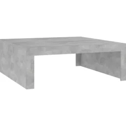 vidaXL Soffbord>Soffbord betong 100x100x35 cm konstruerat trä