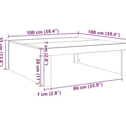 vidaXL Soffbord><noscript><img width=