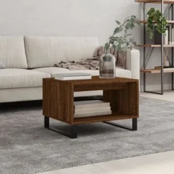 vidaXL Soffbord>Soffbord ek 60x50x40 cm konstruerat trä