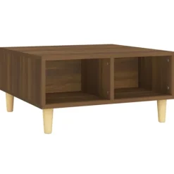 vidaXL Soffbord>Soffbord ek 60x60x30 cm konstruerat trä