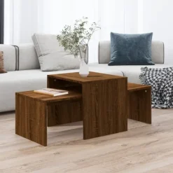 vidaXL Soffbord>Soffbord ek 100x48x40 cm konstruerat trä