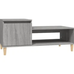 vidaXL Soffbord>Soffbord sonoma 100x50x45 cm konstruerat trä