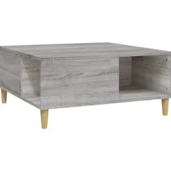 vidaXL Soffbord>Soffbord sonoma 80x80x36,5 cm konstruerat trä