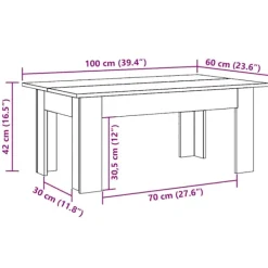 vidaXL Soffbord><noscript><img width=