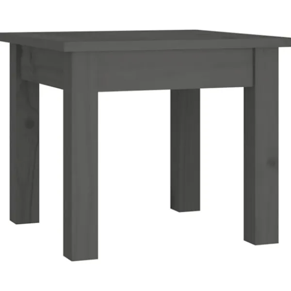 vidaXL Småbord>Soffbord 35x35x30 cm massiv furu