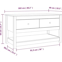 vidaXL Soffbord><noscript><img width=