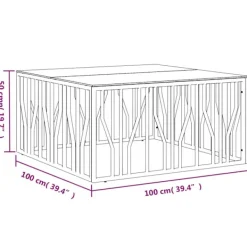 vidaXL Soffbord><noscript><img width=