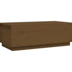 vidaXL Soffbord>Soffbord honungs 100x50x35 cm massiv furu