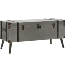 vidaXL Soffbord>Soffbord MDF och aluminium 102x51x47,5 cm