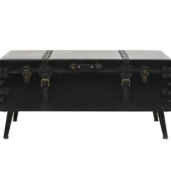 vidaXL Kistor & Koffertar>Soffbord MDF och stål 102x51x48 cm