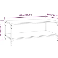 vidaXL Soffbord><noscript><img width=