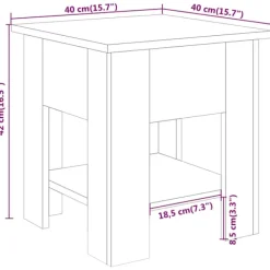 vidaXL Soffbord><noscript><img width=