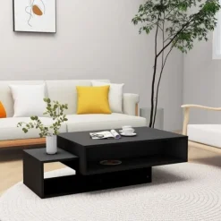 vidaXL Soffbord>Soffbord 105x55x32 cm konstruerat trä