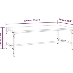 vidaXL Soffbord><noscript><img width=