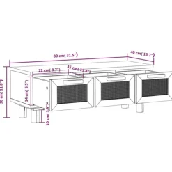 vidaXL Tv-Bänkar><noscript><img width=