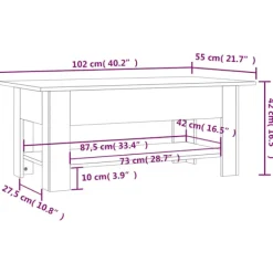 vidaXL Soffbord><noscript><img width=