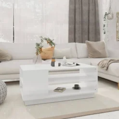 vidaXL Soffbord>Soffbord 102x55x43 cm konstruerat trä