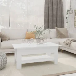 vidaXL Soffbord>Soffbord 102x55x42 cm konstruerat trä