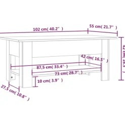vidaXL Soffbord><noscript><img width=