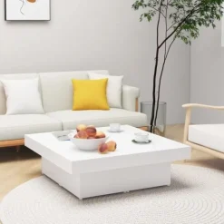 vidaXL Soffbord>Soffbord 90x90x28 cm konstruerat trä