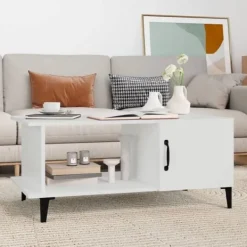 vidaXL Soffbord>Soffbord 90x50x40 cm konstruerat trä