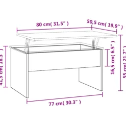 vidaXL Soffbord><noscript><img width=