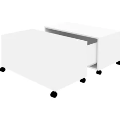 vidaXL Soffbord>Soffbord 75x75x38 cm konstruerat trä