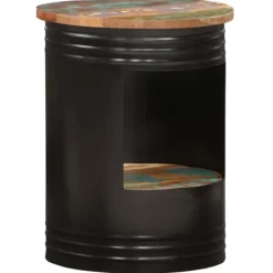 vidaXL Soffbord>Soffbord 43x55 cm massivt återvunnet trä