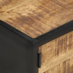 vidaXL Soffbord>Soffbord 105x50x35 cm grovt mangoträ