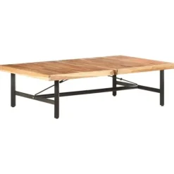 vidaXL Soffbord>Soffbord 142x90x42 cm massivt akaciaträ